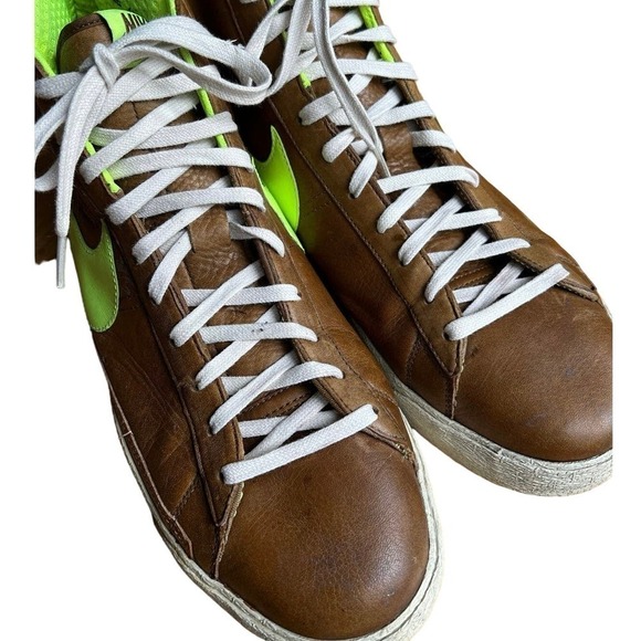 Nike Blazer Premium Umber Volt Major Taylor Men Size 13 312457-371 main image 8